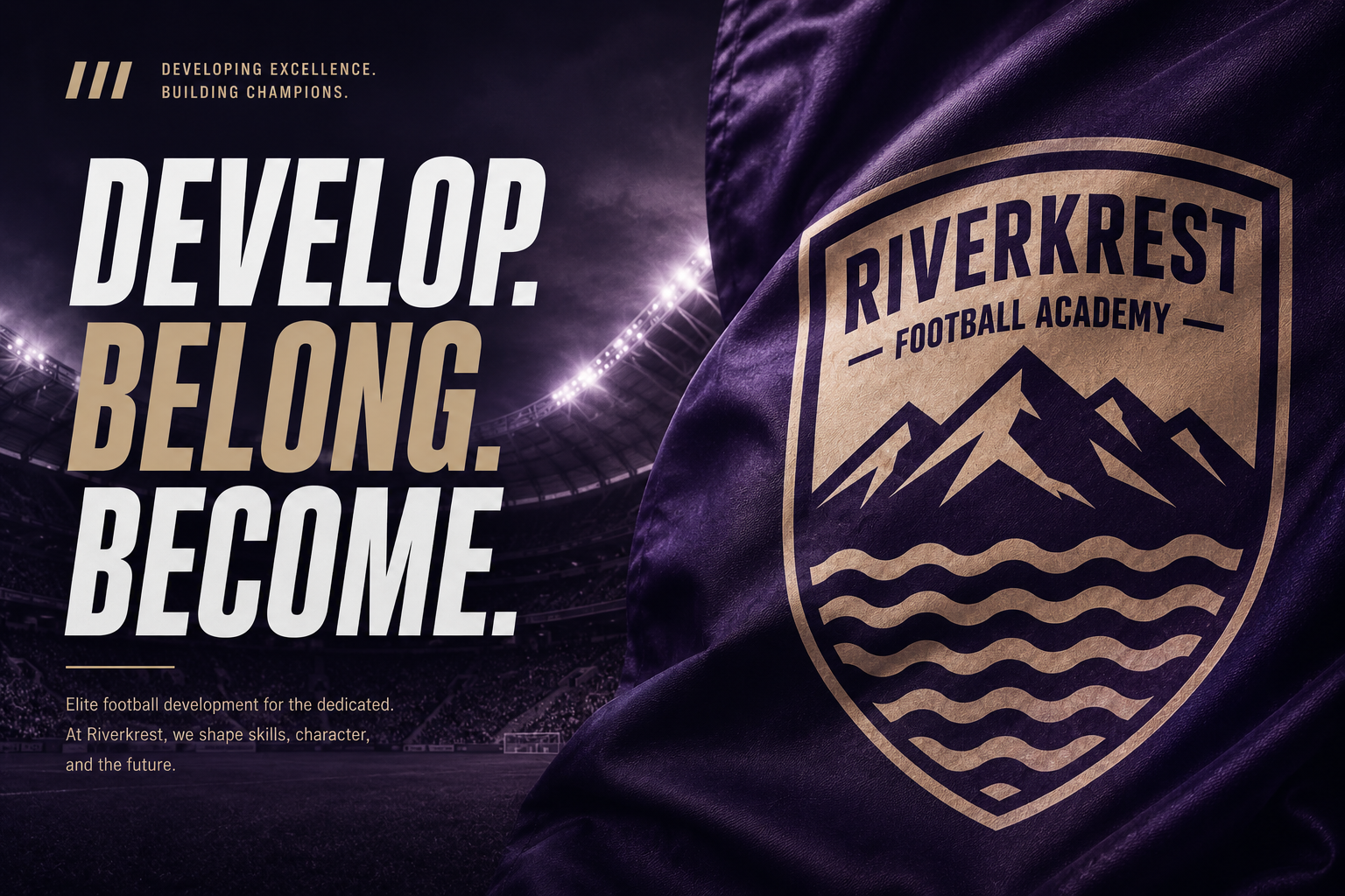 Riverkrest Football Academy — develop, inspire, achieve