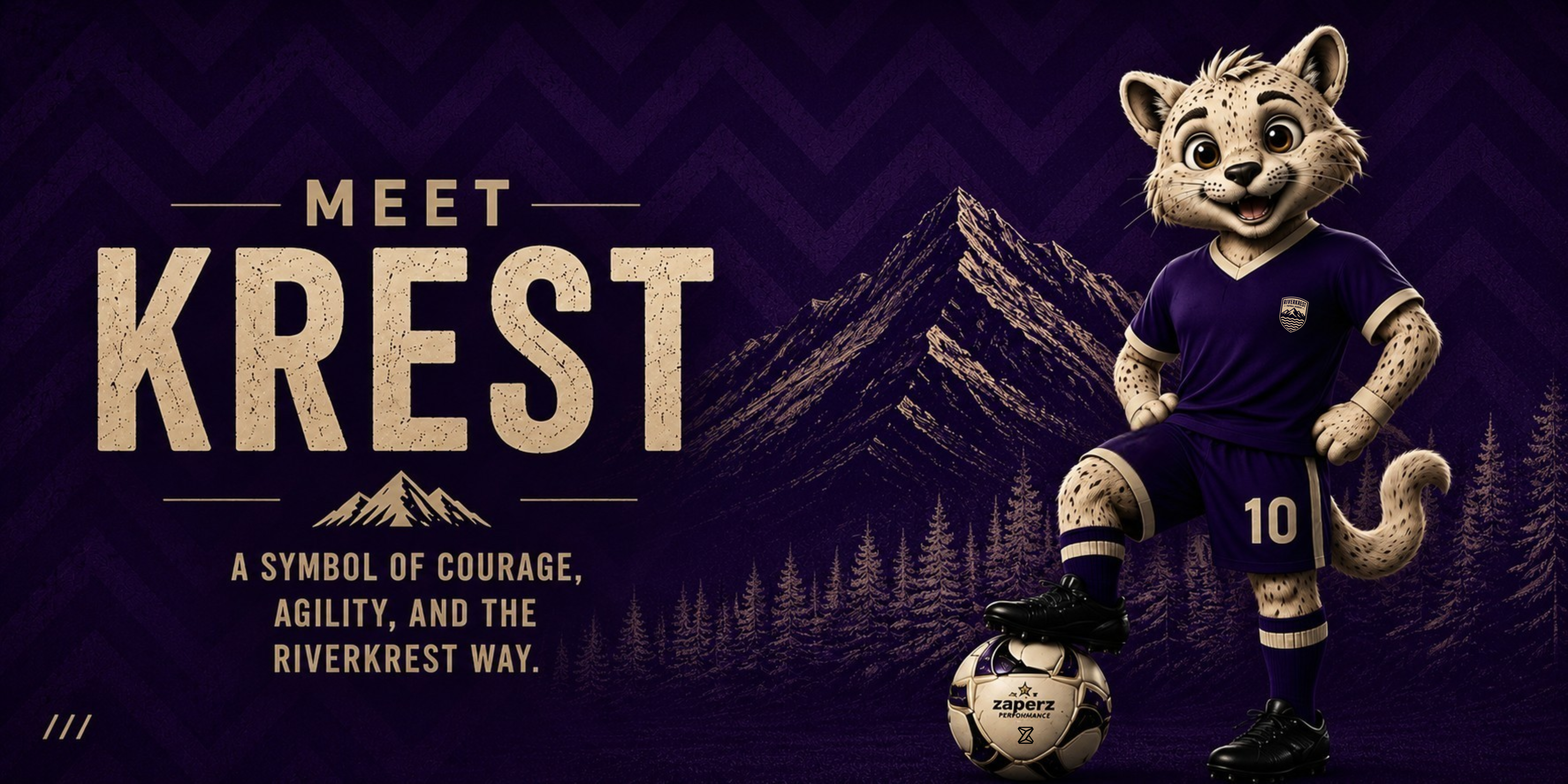 Riverkrest Football Academy mascot